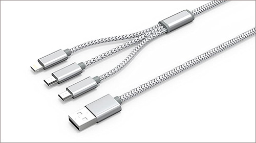 3in1USB充電ケーブル