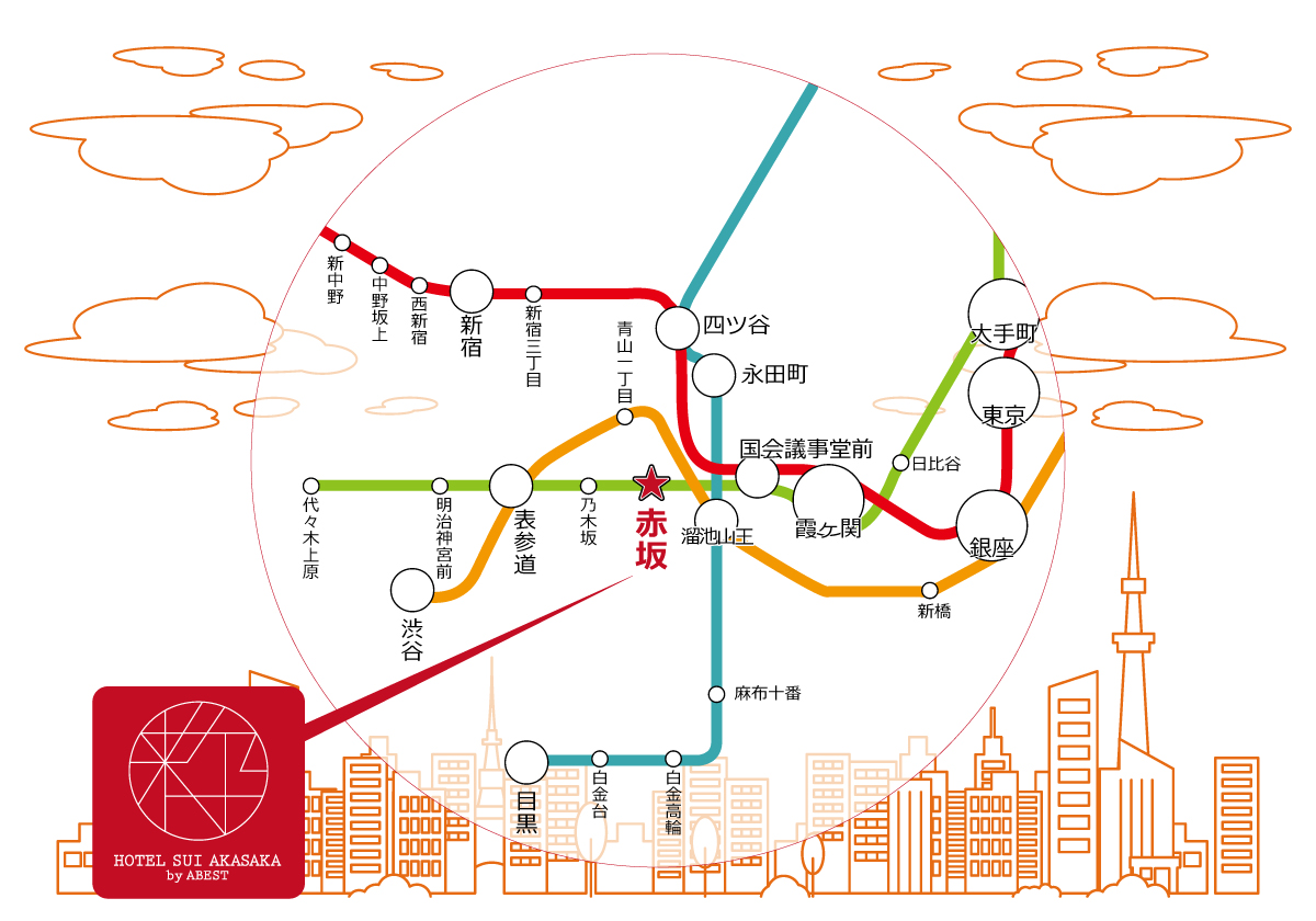 ビジネスにも観光にも最適なホテル