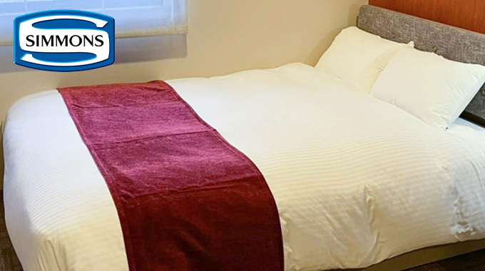 シモンズベッドマットレス採用